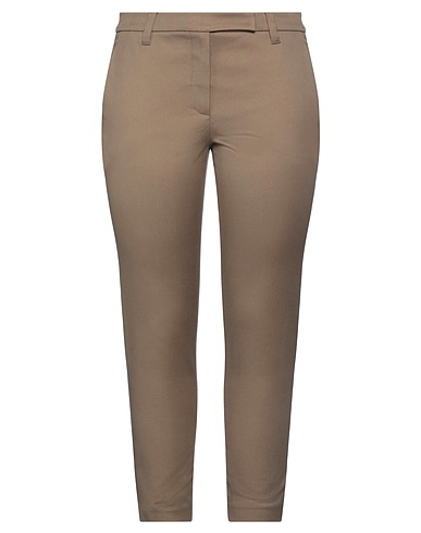 BRUNELLO CUCINELLI Pantalone Khaki 97% Cotone, 3% Elastan