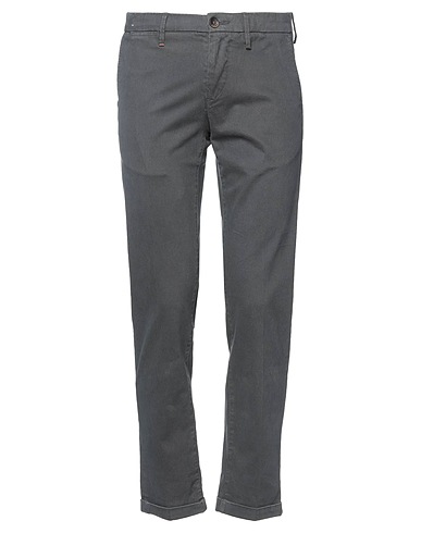 RE_HASH Casual trouser Grey 97% Cotton, 3% Elastane