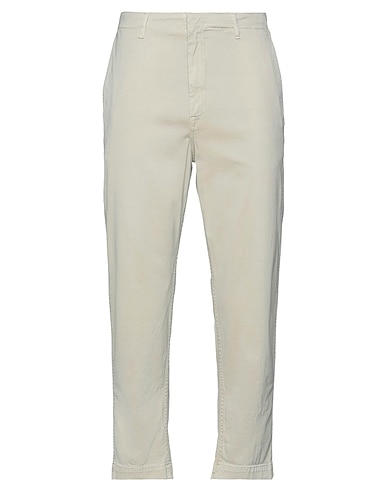 DONDUP Casual trouser Beige 98% Cotton, 2% Elastane
