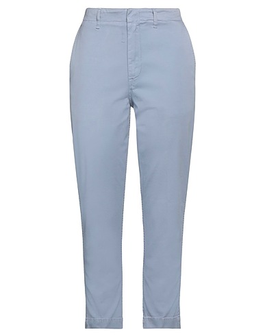 DONDUP Casual trouser Light blue 98% Cotton, 2% Elastane
