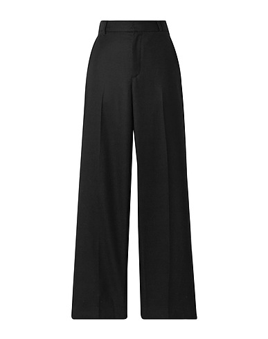 COMMISSION Casual pants Black 100% Wool