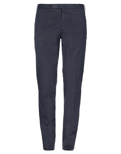 INCOTEX Casual pants Midnight blue 98% Cotton, 2% Elastane