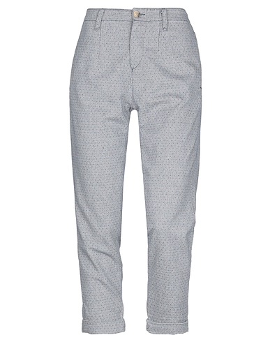CARE LABEL Casual trouser Grey 95% Cotton, 3% Polyester, 2% Elastane
