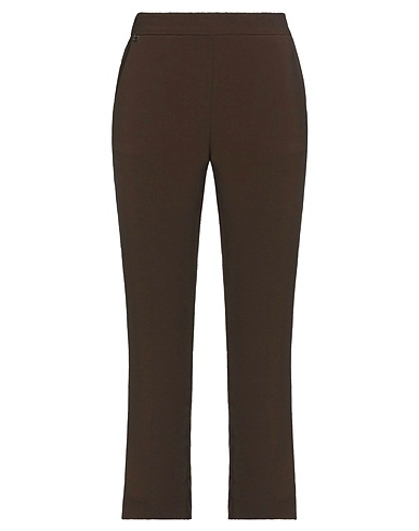 MANILA GRACE Pantalone Verde militare 96% Poliestere, 4% Elastan