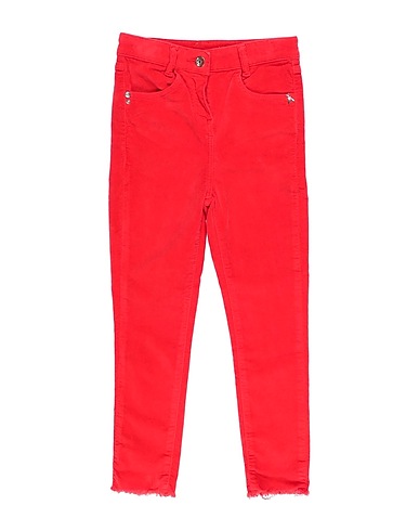 PATRIZIA PEPE Casual trouser Red 98% Cotton, 2% Elastane