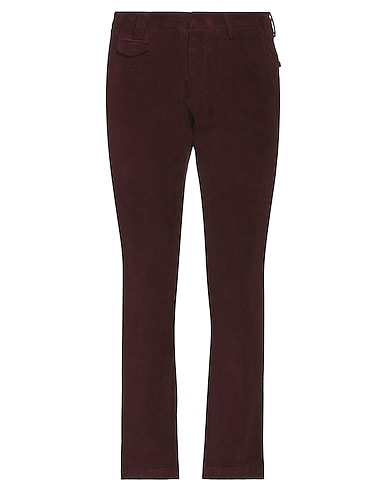 GABARDINE Pantalone Cioccolato 98% Cotone, 2% Elastan