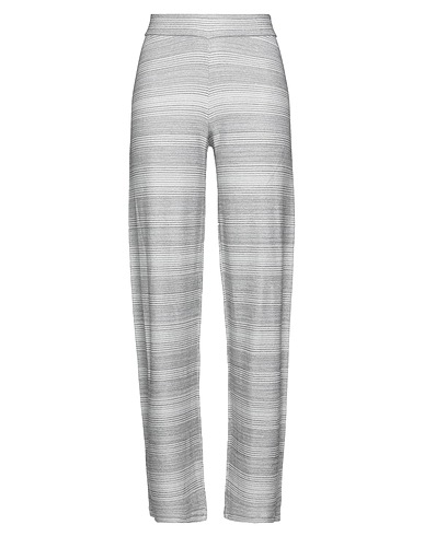 KANGRA Casual pants Grey 53% Viscose, 34% Cotton, 13% Metallic Polyester