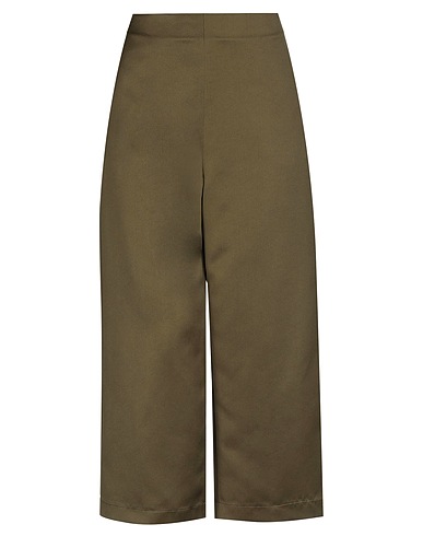 SEMICOUTURE Casual trouser Military green 100% Polyester