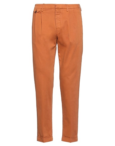 MICHAEL COAL Casual trouser Rust 98% Cotton, 2% Elastane