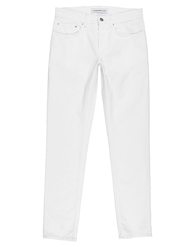 DEPARTMENT 5 Pantalone Bianco 98% Cotone, 2% Elastan
