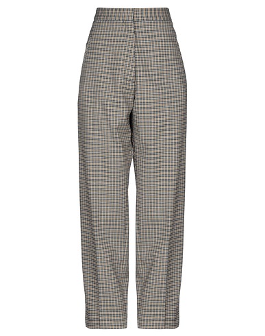ROCHAS Casual trouser Light grey 98% Virgin Wool, 2% Elastane