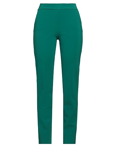 CHIARA BONI LA PETITE ROBE Casual trouser Emerald green 72% Polyamide, 28% Elastane