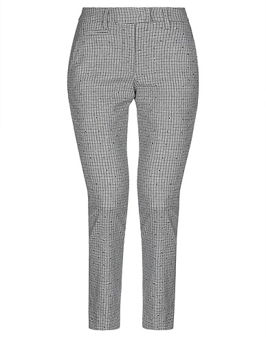 DONDUP Casual pants Grey 48% Polyester, 23% Acrylic, 14% Viscose, 12% Wool, 3% Elastane