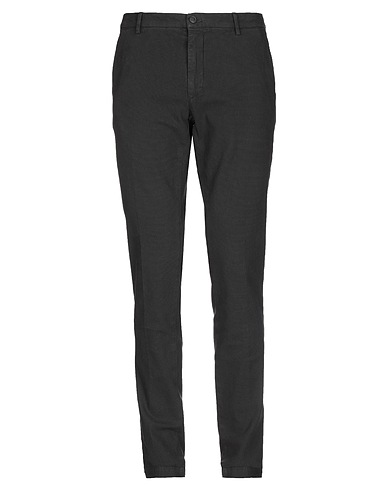 MASON'S Casual trouser Charcoal 99% Cotton, 1% Elastane