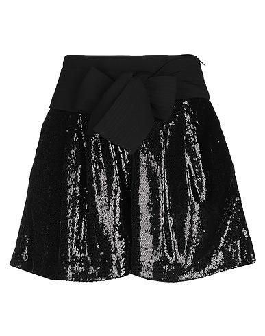 P.A.R.O.S.H. Shorts & Bermuda Black 85% Polyester, 15% Polyamide