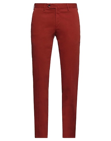 PT Torino Casual pants Rust 96% Cotton, 4% Elastane
