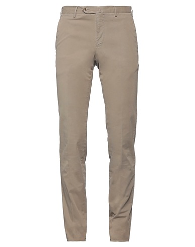 PT Torino Casual pants Taupe 96% Cotton, 4% Elastane
