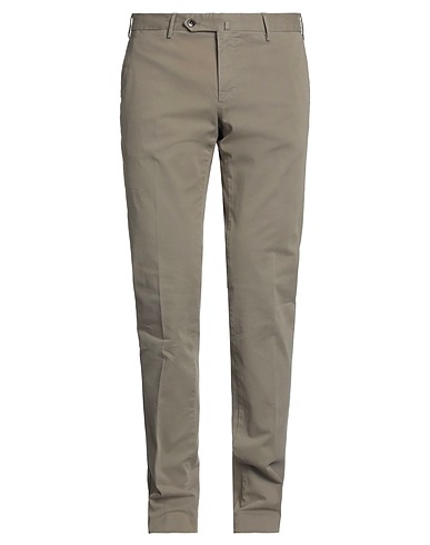 PT Torino Casual trouser Sage green 96% Cotton, 4% Elastane