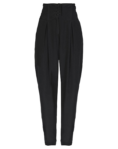 MANILA GRACE Casual trouser Black 100% Polyester