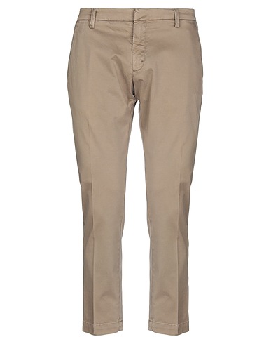 MASSIMO BRUNELLI Pantalone Khaki 97% Cotone, 3% Elastan