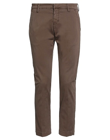 MASSIMO BRUNELLI Pantalone Testa di moro 97% Cotone, 3% Elastan