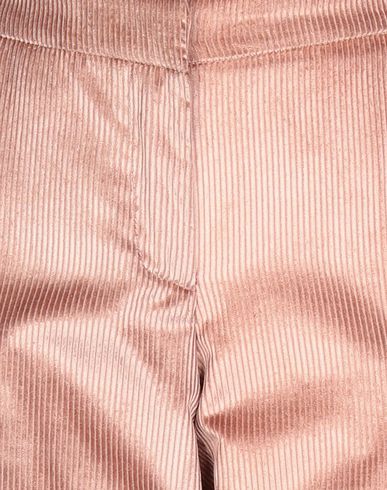 Shop Giuliette Brown Woman Pants Pink Size 2 Cotton, Viscose, Silk