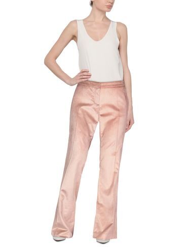 Shop Giuliette Brown Woman Pants Pink Size 2 Cotton, Viscose, Silk