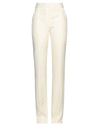 STELLA McCARTNEY Casual pants Ivory 77% Viscose, 23% Silk