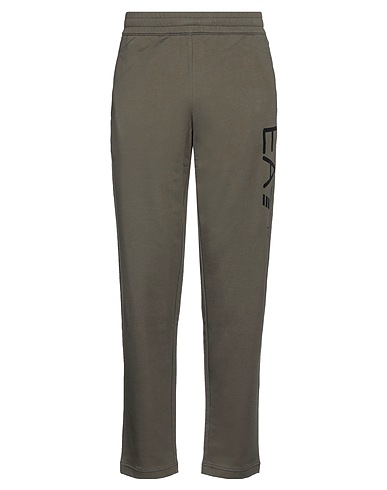 EA7 Casual trouser Military green 100% Cotton