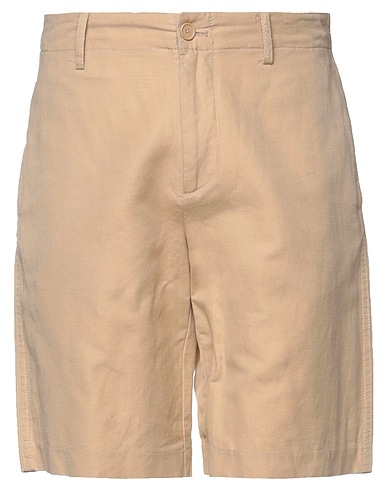 ARMANI EXCHANGE Shorts & Bermuda Beige 50% Cotton, 50% Linen