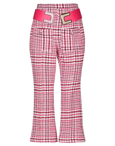 ELISABETTA FRANCHI Casual trouser Pink 70% Cotton, 23% Polyester, 7% Other Fibres