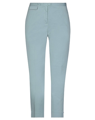 FABIANA FILIPPI Casual trouser Sky blue 97% Cotton, 3% Elastane