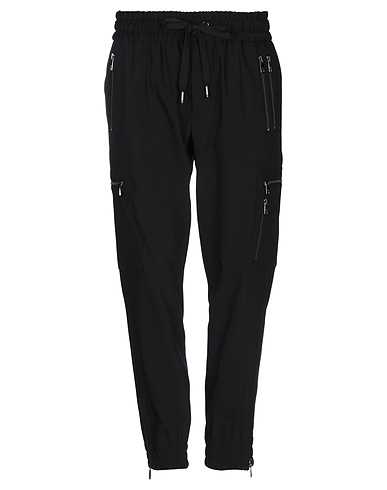 DOLCE&GABBANA Casual pants Black 98% Virgin Wool, 2% Elastane