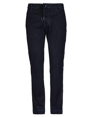 JACOB COHЁN Casual trouser Midnight blue 59% Cotton, 33% Lyocell, 5% Polyamide, 3% Elastane