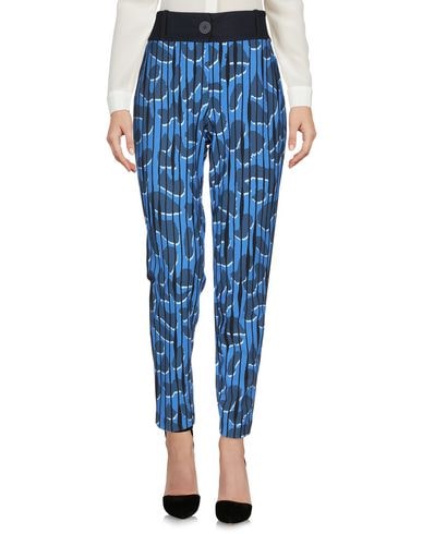 Shop Marani Woman Pants Blue Size 6 Polyamide, Elastane