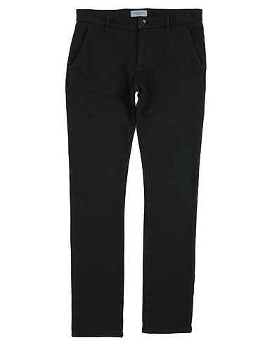 PAOLO PECORA Casual trouser Dark green 95% Cotton, 5% Elastane