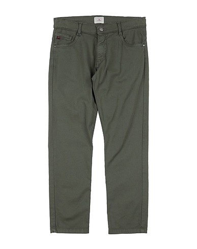 PEUTEREY Casual trouser Military green 98% Cotton, 2% Elastane