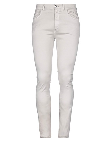LAB. PAL ZILERI Casual trouser Light grey 98% Cotton, 2% Elastane