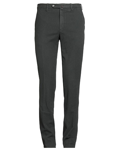 PT Torino Casual trouser Military green 98% Cotton, 2% Elastane