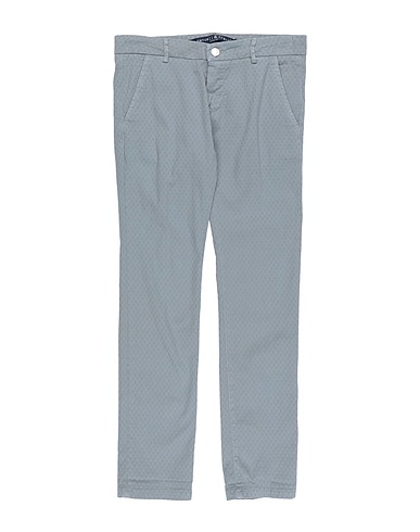 MANUELL & FRANK Casual trouser Light grey 98% Cotton, 2% Elastane