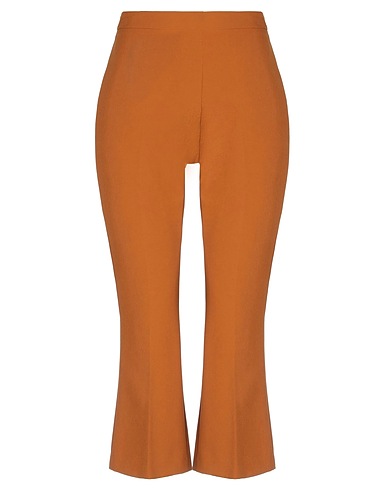 HANITA Casual trouser Camel 92% Polyester, 8% Elastane