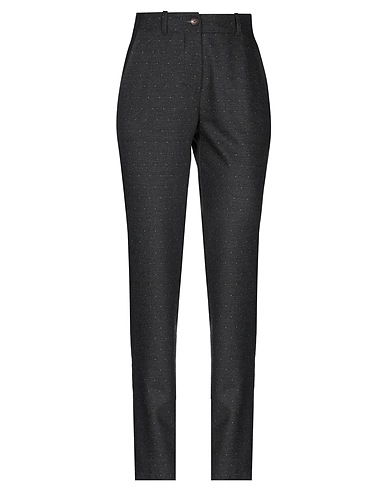 ALYSI Casual trouser Charcoal 51% Viscose, 31% Polyester, 15% Virgin Wool, 3% Elastane