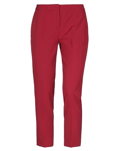 ANNA RACHELE Casual trouser Burgundy 95% Polyester, 5% Elastane