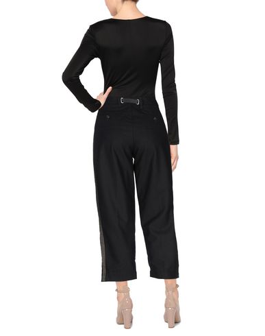 Shop White Sand 88 White Sand Woman Pants Black Size 8 Polyester, Viscose, Elastane