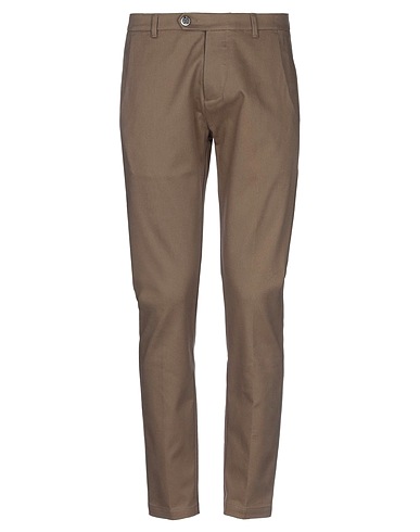 S.B. CONCEPT Casual trouser Khaki 98% Cotton, 2% Elastane
