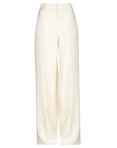 VALENTINO GARAVANI Casual pants Ivory 100% Virgin Wool