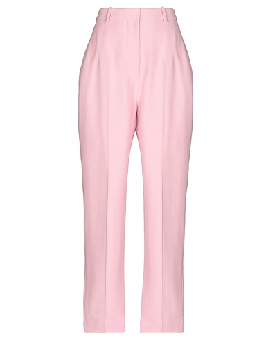 MCQUEEN Casual trouser Pink 52% Viscose, 48% Acetate