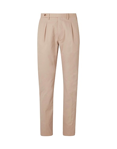 ZANELLA Pantalone Beige 100% Cotone
