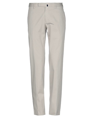 INCOTEX Casual pants Light grey 97% Cotton, 3% Elastane