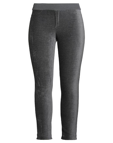 TRANSIT Casual pants Grey 95% Viscose, 4% Polyamide, 1% Elastane